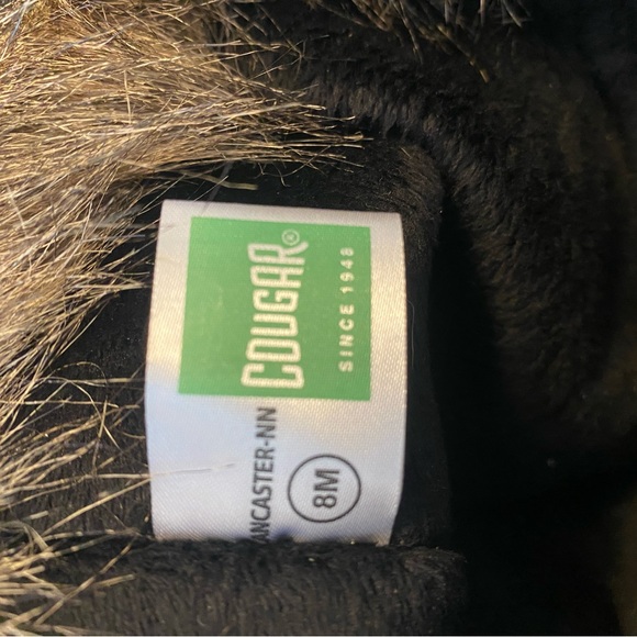 Cougar Women’s Tall Faux Fur Insulated Lancaster Snow Boot Waterproof Size 8 - Picture 5 of 9